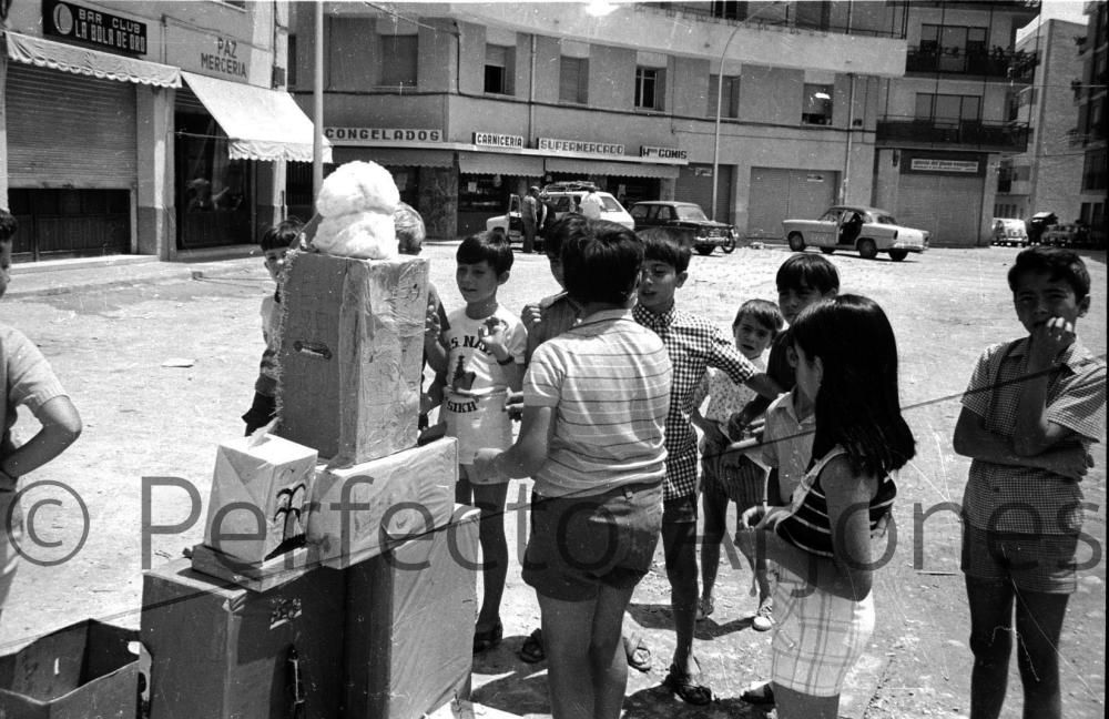 Fogueres en los años 60-70-80