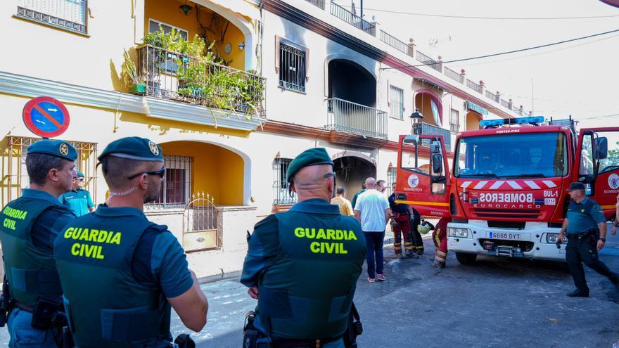 Lorenzo Medina, alcalde de Guillena, comenta que no hay causa oficial del incendio