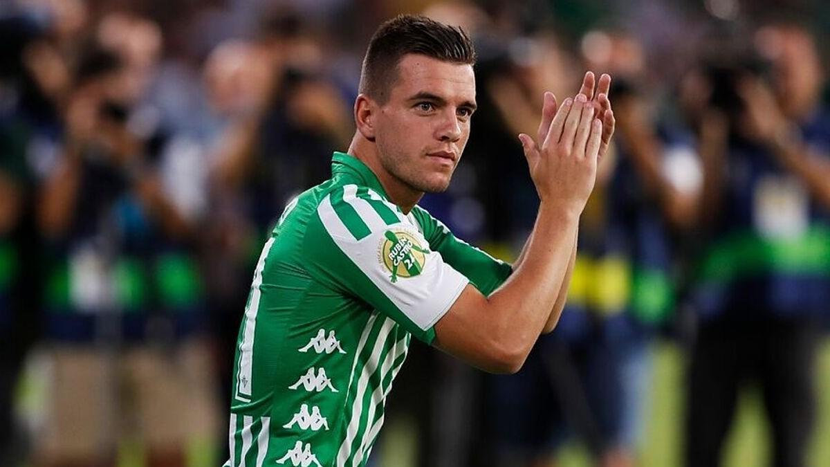 Lo Celso, en su anterior etapa en LaLiga con el Betis