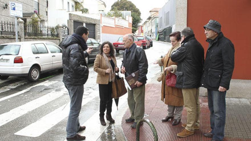 La calle Río Tambre en A Falperra cambiará el sentido de circulación