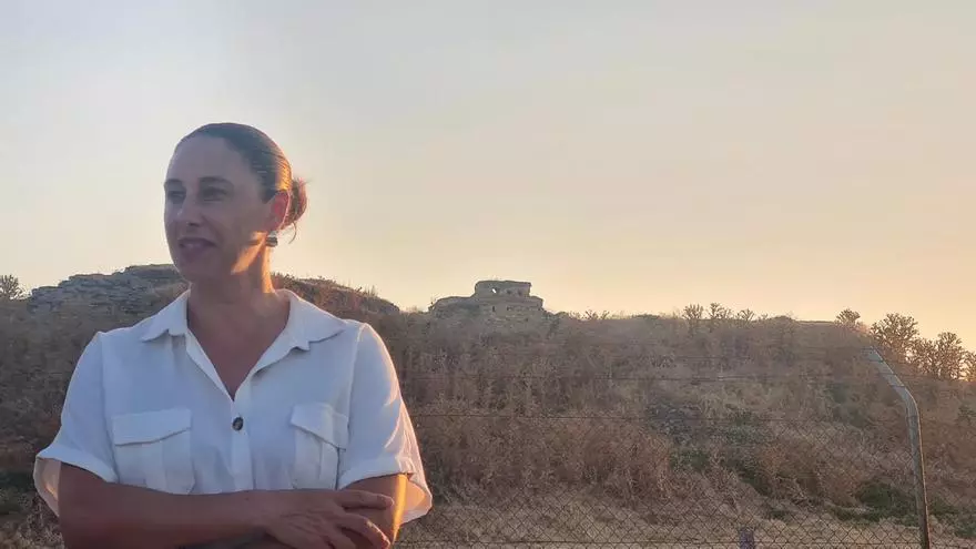 Guadalupe Morcillo, presidenta de Amigos de Ategua