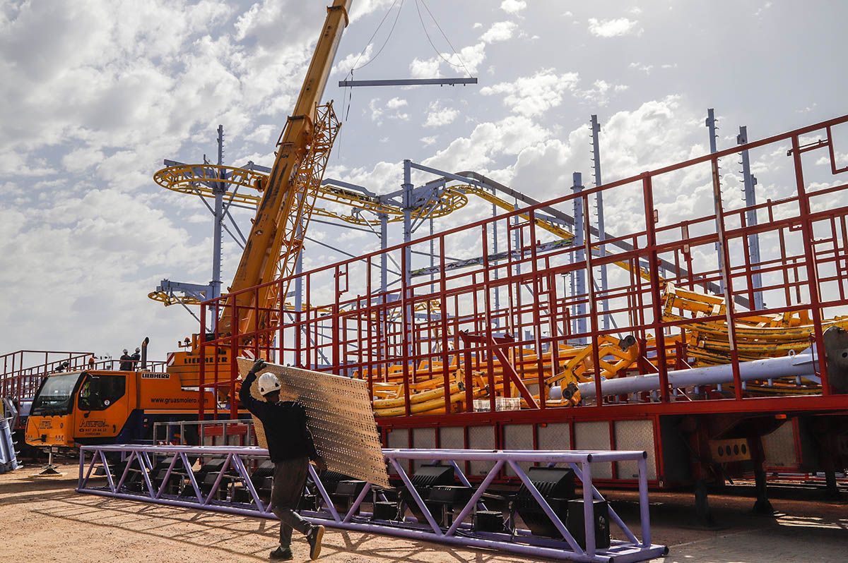 Aceleran los trabajos en la Feria