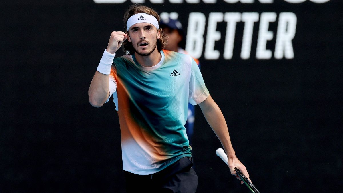 Tsitsipas sacó su mejor versión para acceder a semifinales