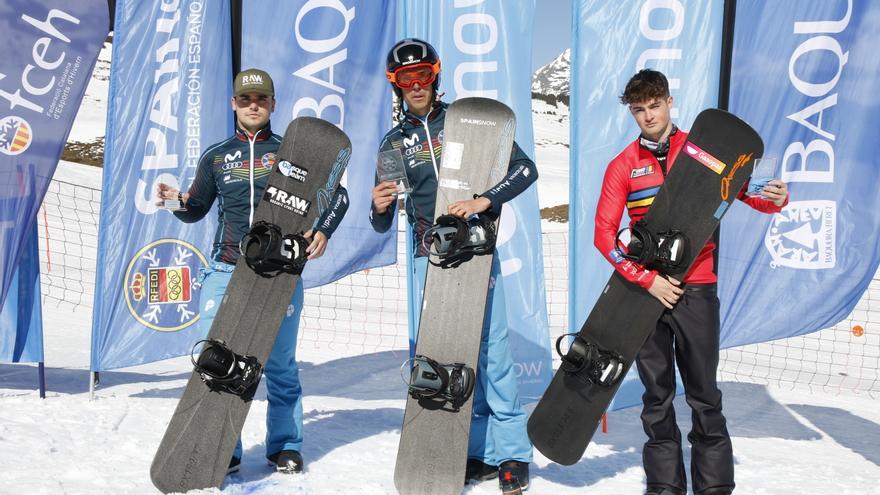 Bernat Ribera, del club ceretà CSFC, guanya la Copa d&#039;Espanya de snowboardcross