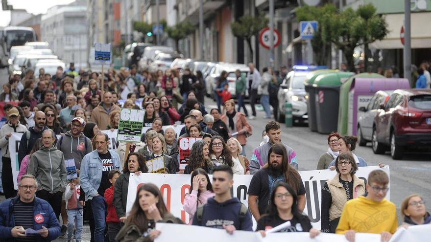 Nueve centros educativos de A Estrada unen fuerzas para reclamar mejoras