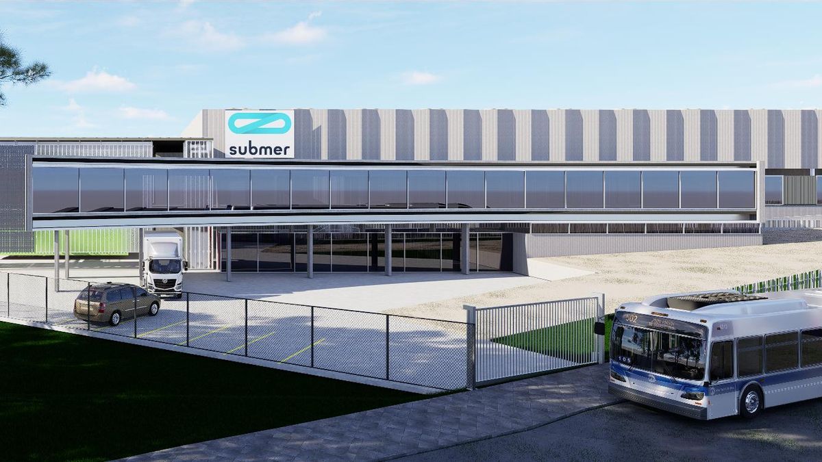 El proyecto virtual de como quedará el centro de datos de Submer