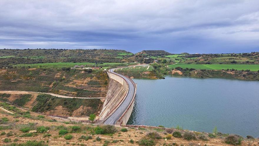 Un nuevo deslizamiento en la ladera del embalse de Montearagón (Huesca) bloquea su puesta en servicio