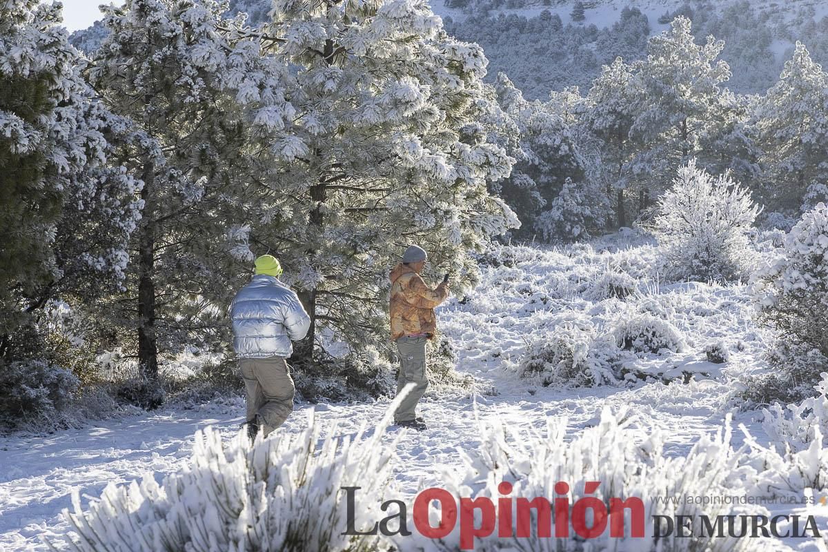 Descubre dónde queda acumulación de nieve en la Región de Murcia