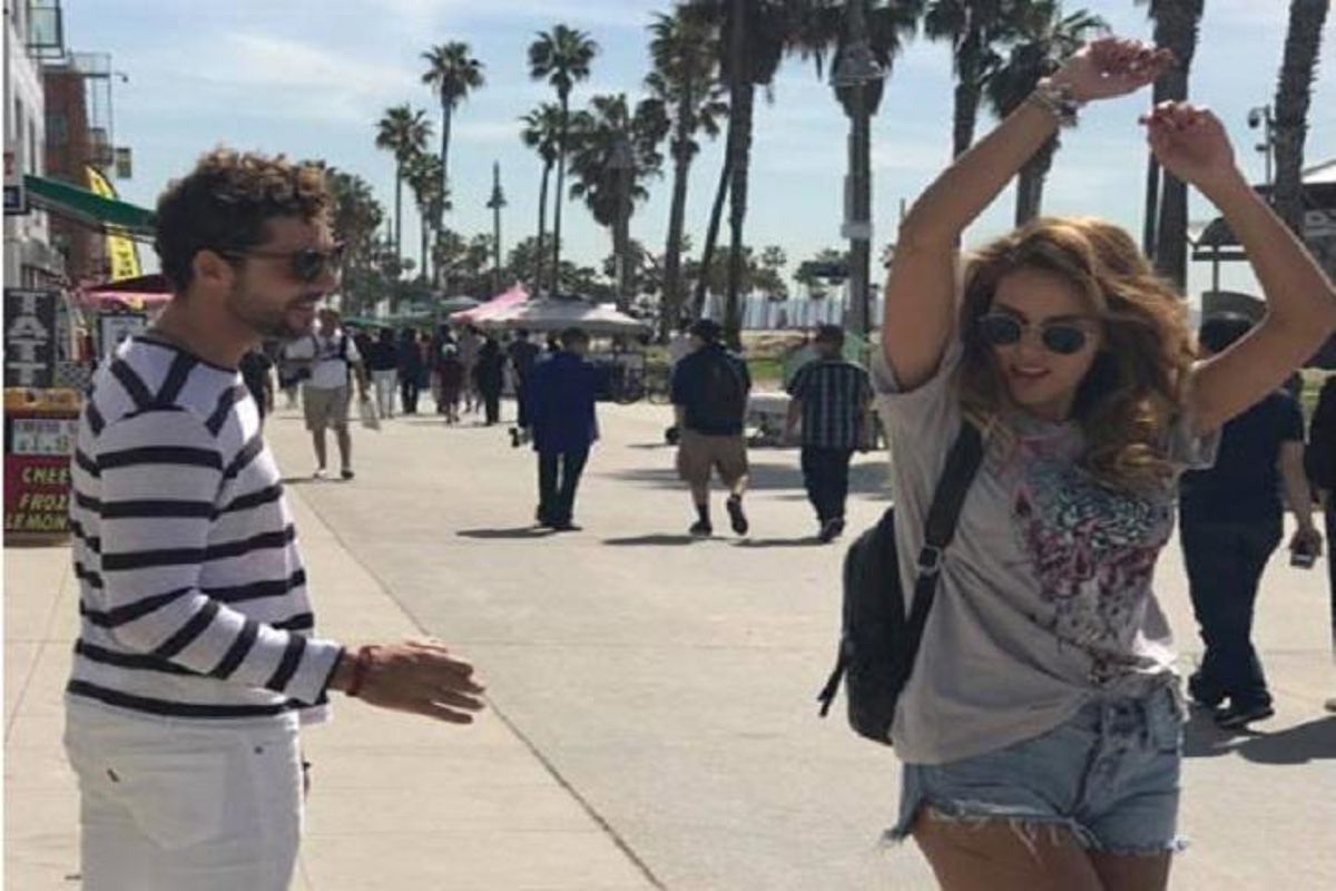 Tots dos han disfrutat d’un dia del més primaveral el Venice Beach.