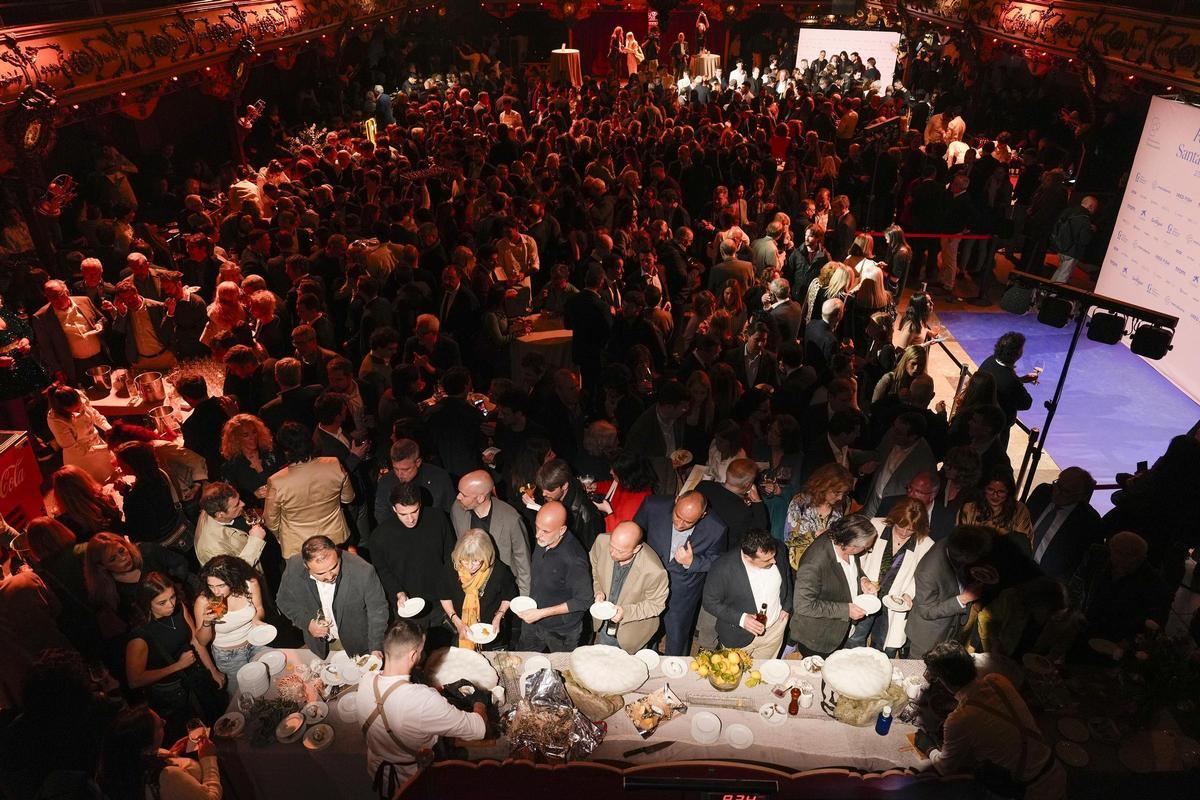 Fiesta de Santa Eulàlia del Gremi de Restauració de Barcelona en la Paloma.