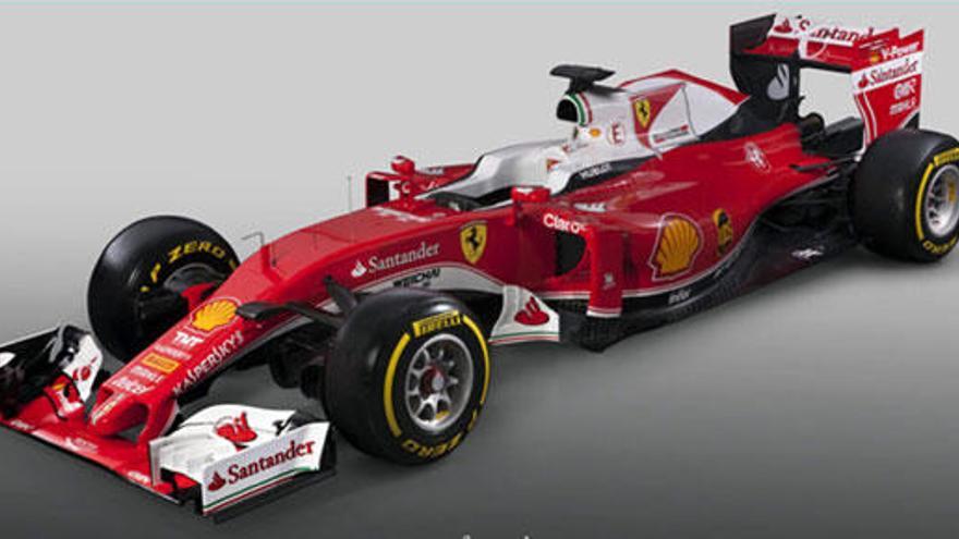 El SF16-H, el nuevo monoplaza de Ferrari.