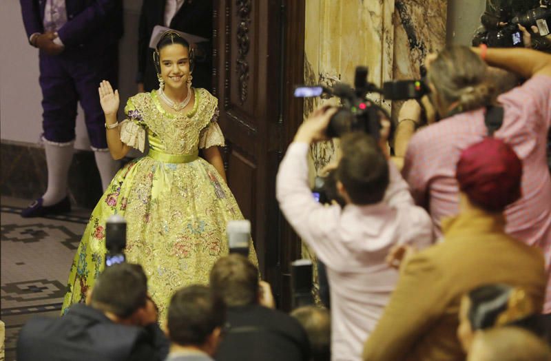 Proclamación de las falleras mayores 2019