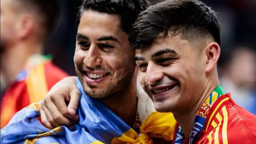 Cambio de look de Pedri tras ganar la Eurocopa