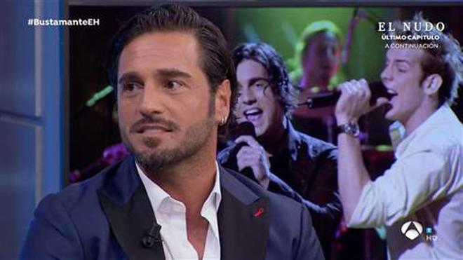 David Bustamante en su visita a El Hormiguero