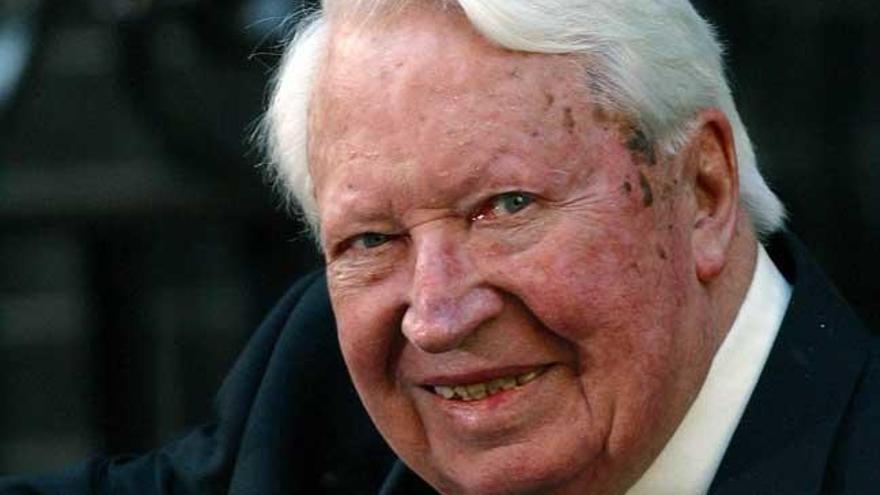 Edward Heath, en una imagen de 2002.