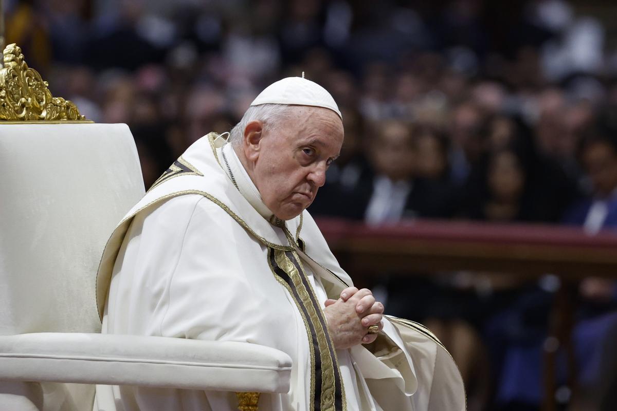 El papa Francisco durante la audiencia de este miércoles en el Vaticano.