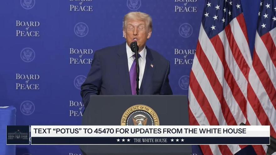 Trump dice que la FIFA ayudará a recaudar 75 millones de dólares para Gaza