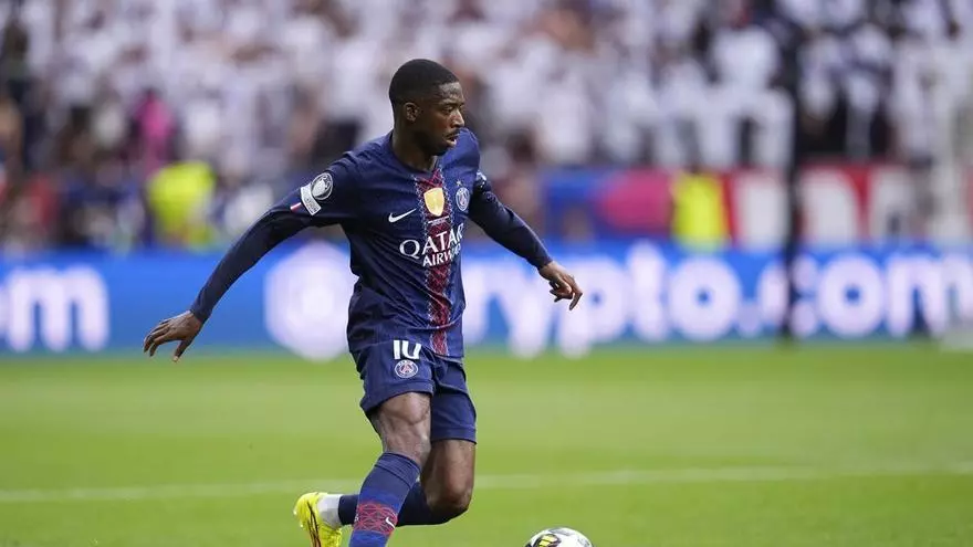 Dembélé no falló el penalti que volvió a colocar las tablas en la final de la Champions