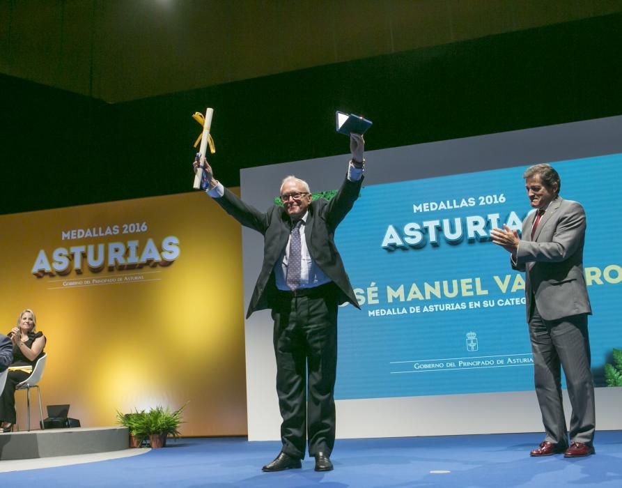 Entrega de las medallas de Asturias