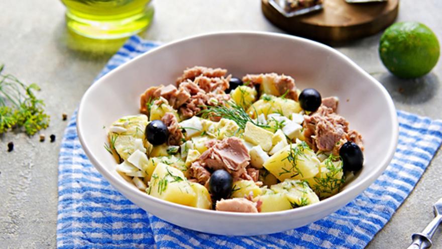 Ensalada de bonito y patatas