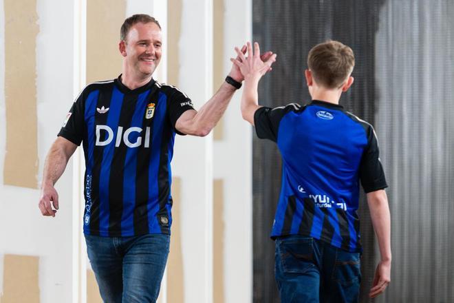 Camiseta retro del Real Oviedo