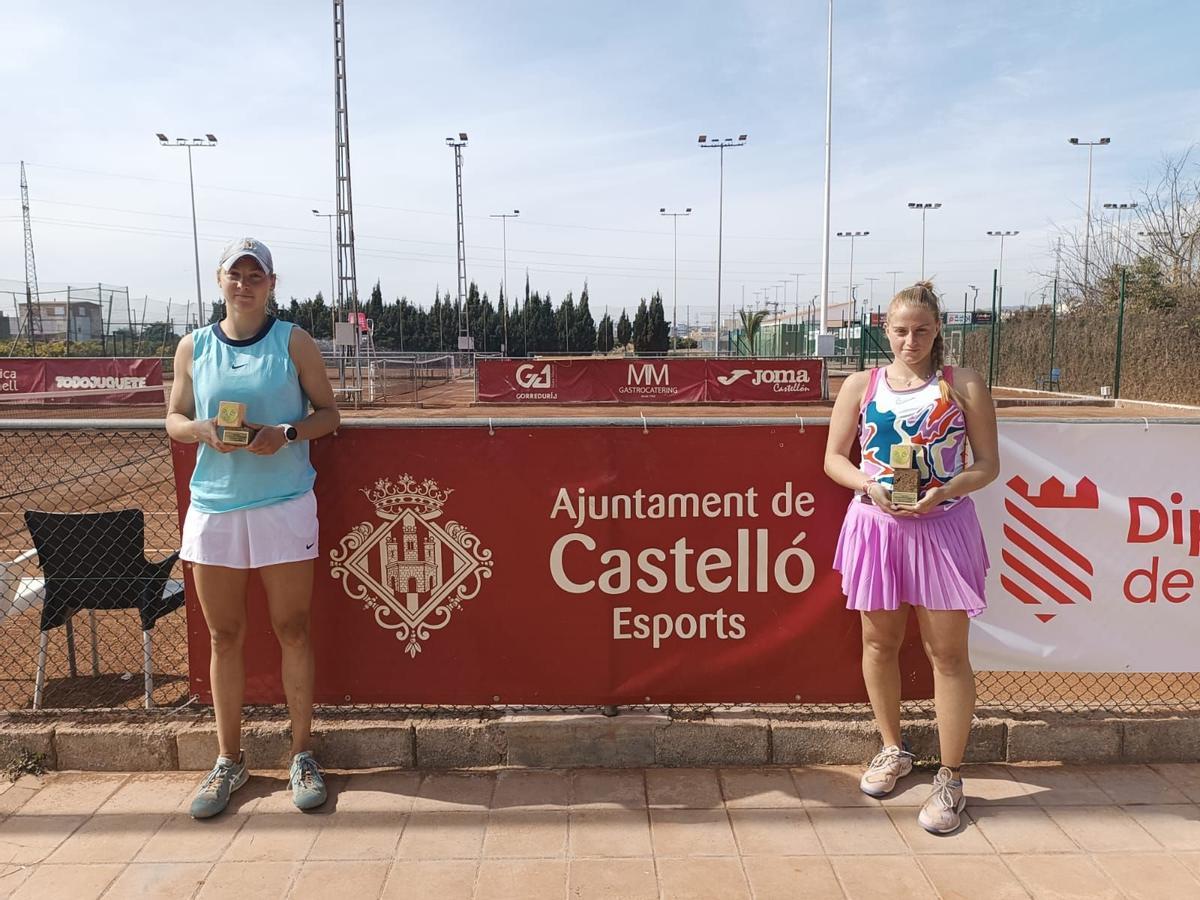 La campeona y subcampeona del Trofeo Magdalena.