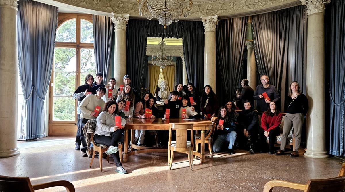 Visita al Ayuntamiento de Ginebra.