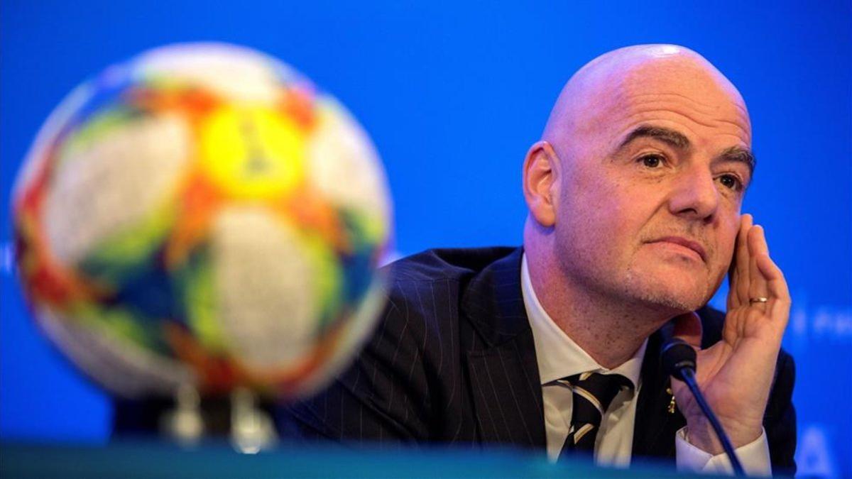 Gianni Infantino, presidente de la FIFA