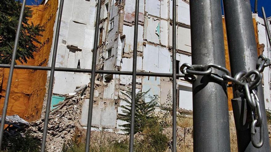 El juzgado autoriza en Alcoy la demolición del edificio de San Agustín afectado por la borrasca Gloria