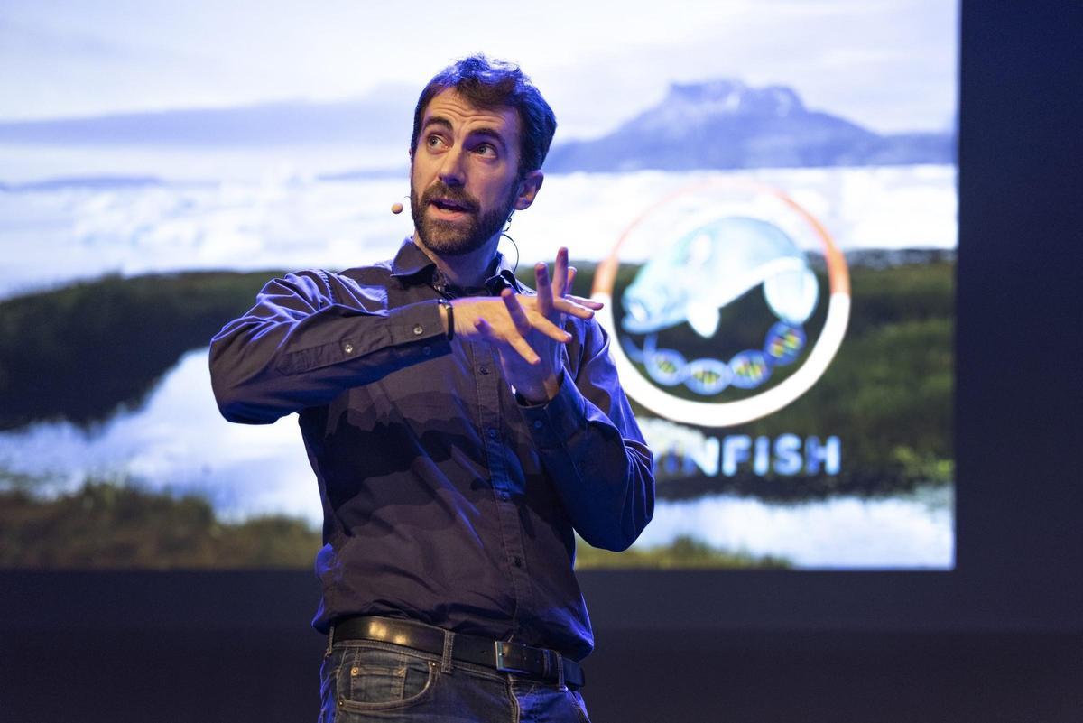 El científico gallego, en "Greenland Science week"