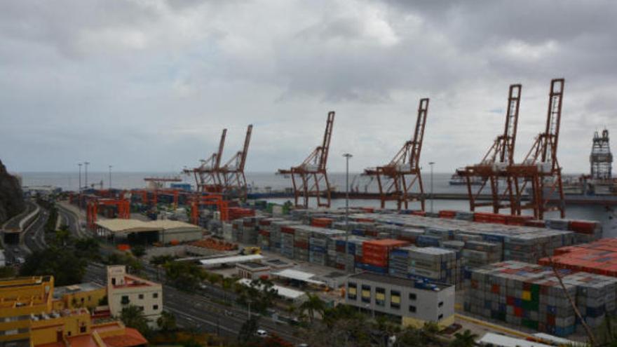 Imagen de archivo del puerto de Santa Cruz de Tenerife.