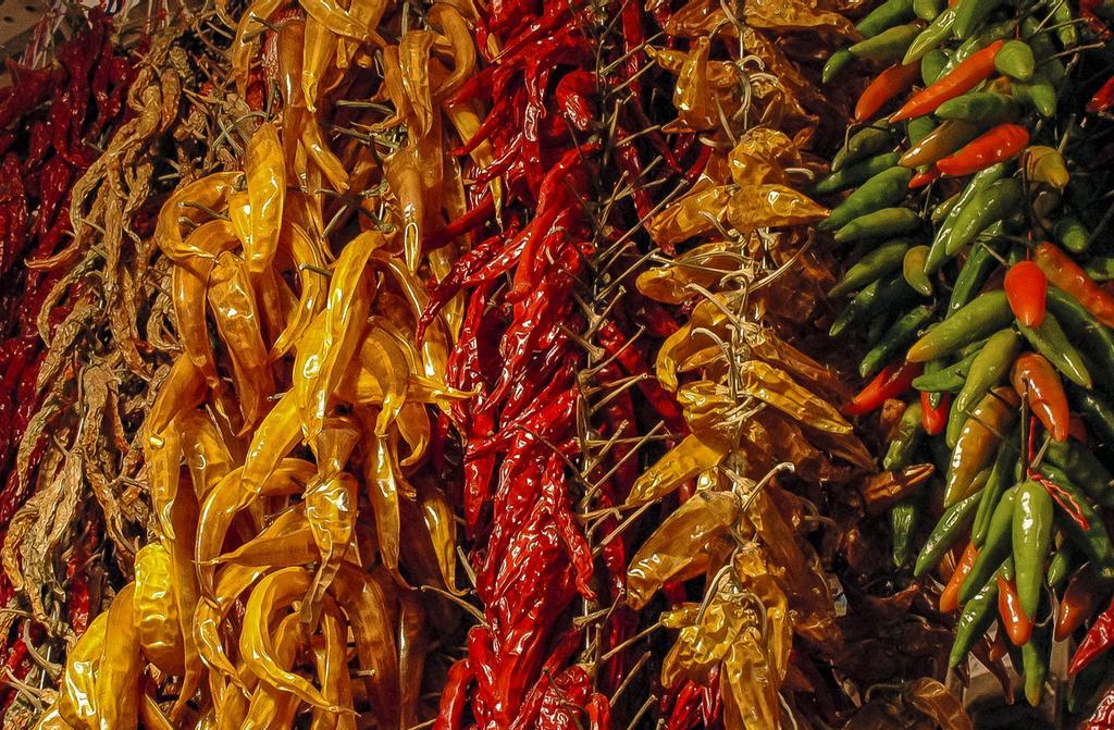 El nivel de picante se mide con la escala Scoville.