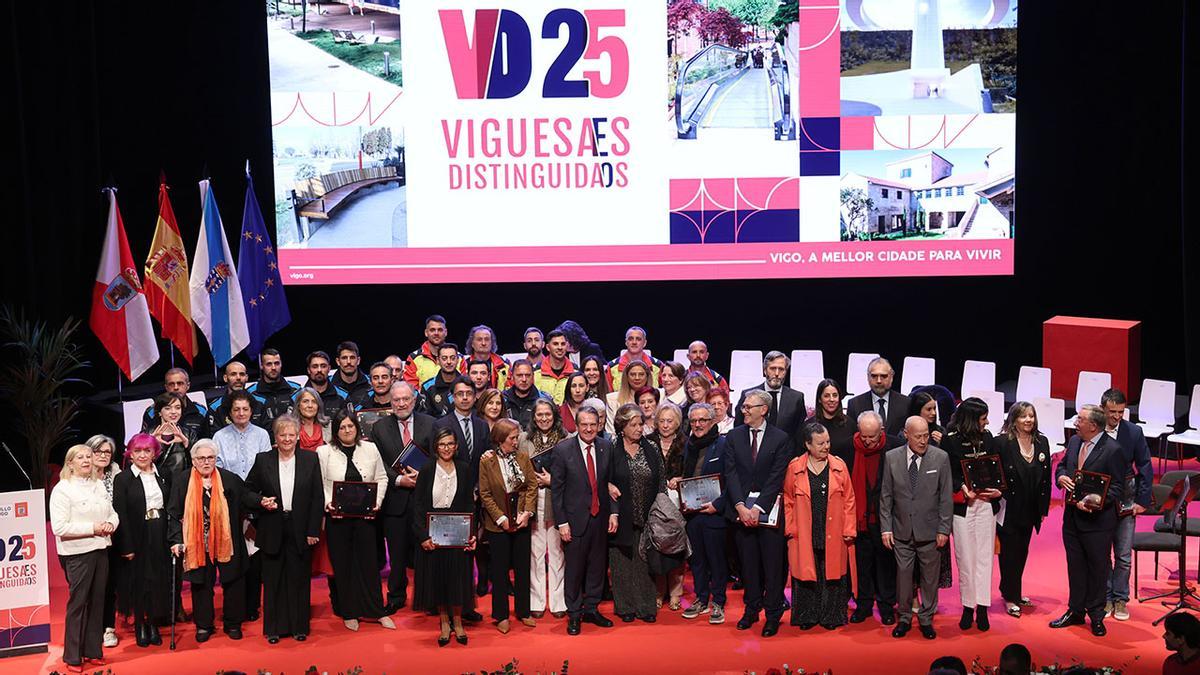 Vigueses Distinguidos y Medallas de Oro de Vigo 2025