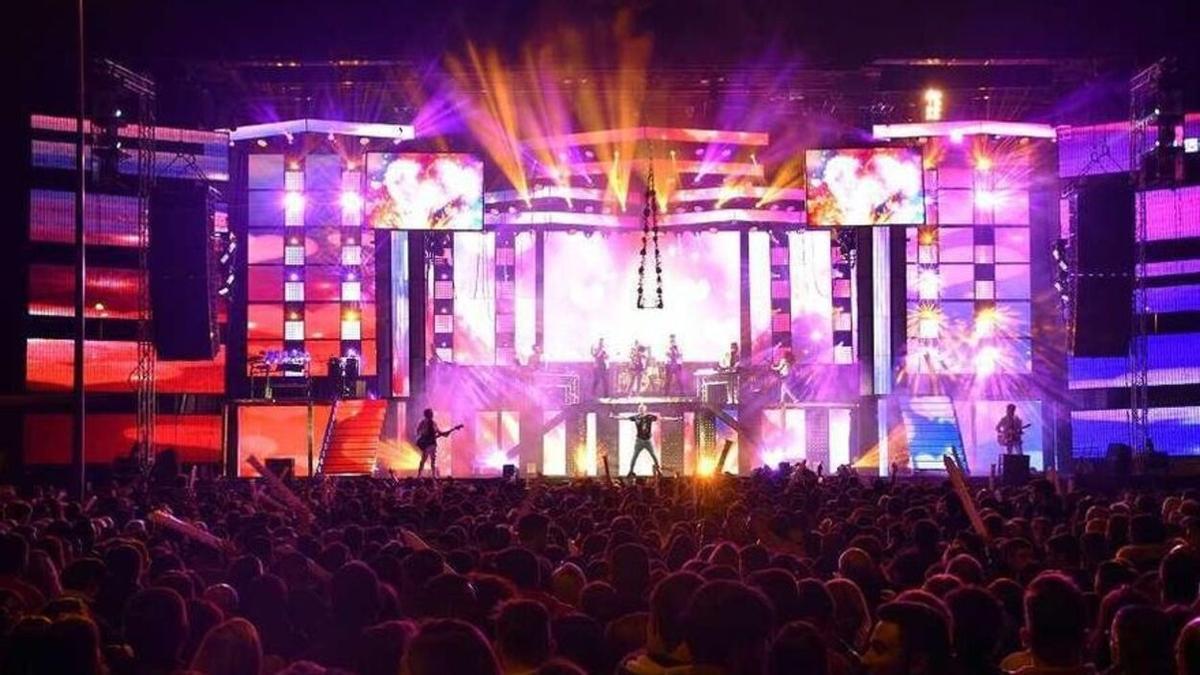 Una actuación de la orquesta Panorama