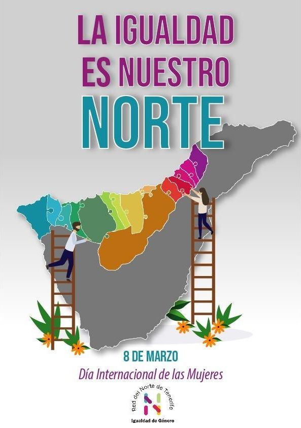 Nuevo cartel de la Red de Igualdad de Municipios del Norte de Tenerife