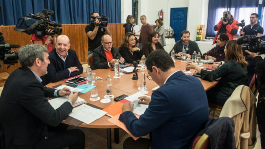 Reunión de Consejo de Gobierno en La Graciosa.