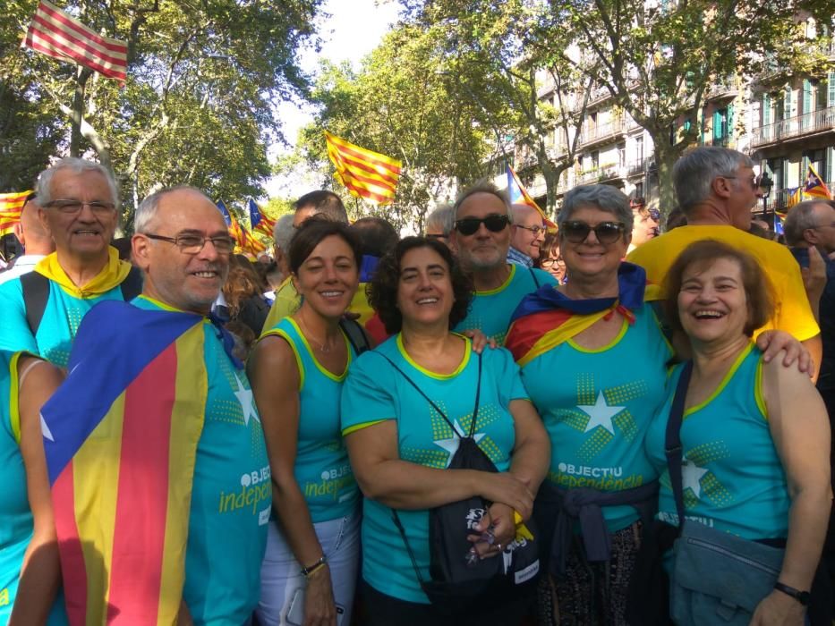 Manifestació de la Diada a Barcelona 2019