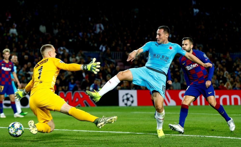 Champions League: Barcelona - Slavia de Praga