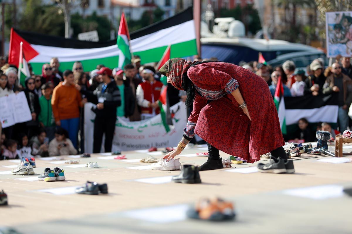 Todas las imágenes de la manifestación por Palestina en Ibiza