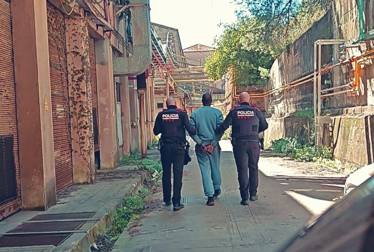 El sospechoso de robar cable de cobre en Blanes tras ser detenido