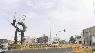 Nuevos cortes de tráfico esta noche en Murcia por las obras de Miguel Induráin: estas son las zonas afectadas