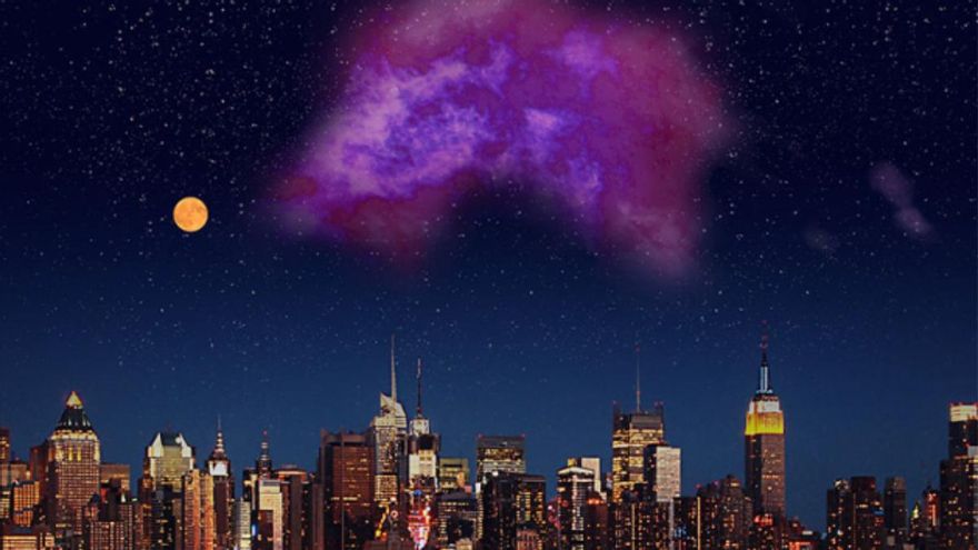 Descubren una enorme nube molecular, invisible durante mucho tiempo, cerca del Sistema Solar