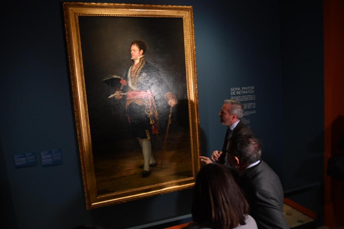 En imágenes | Las obras de Goya ya brillan en La Aljafería En imágenes | Las obras de Goya ya brillan en La Aljafería