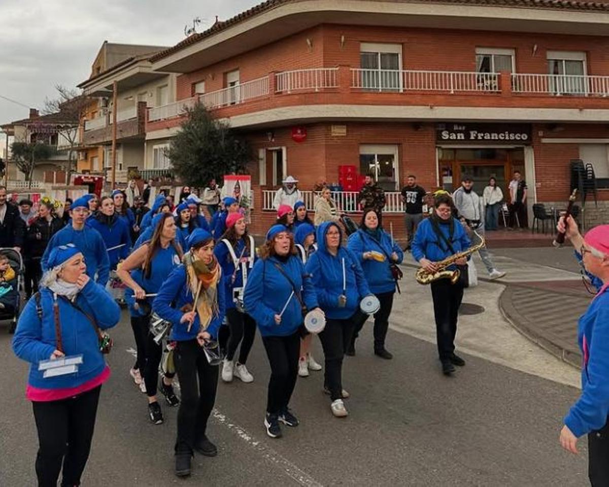 La colla BatuScala ja va ser a Santa Llogaia en el Carnaval de 2025.