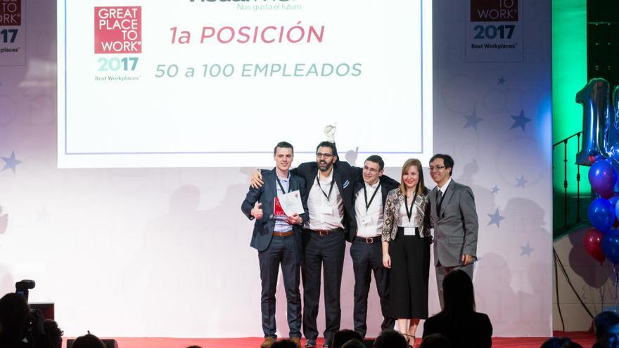 La empresa viguesa Visual MS, mejor sitio para trabajar de España