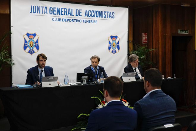 Junta general de accionistas del CD Tenerife