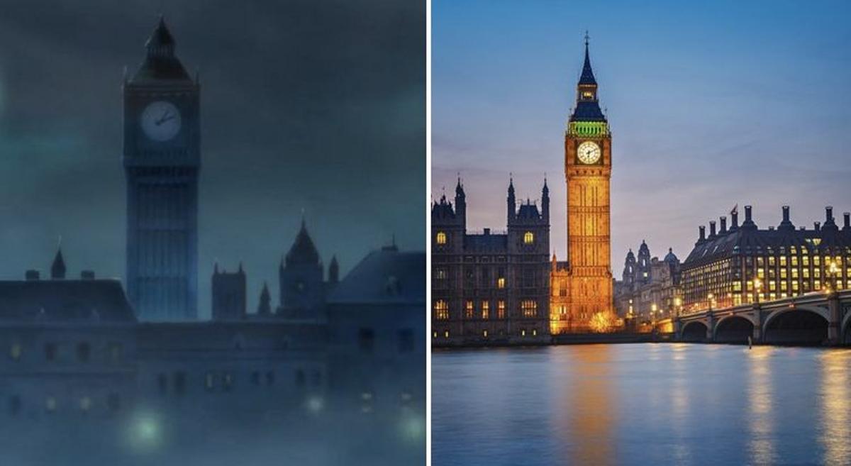 Referencia de One Piece en Londres