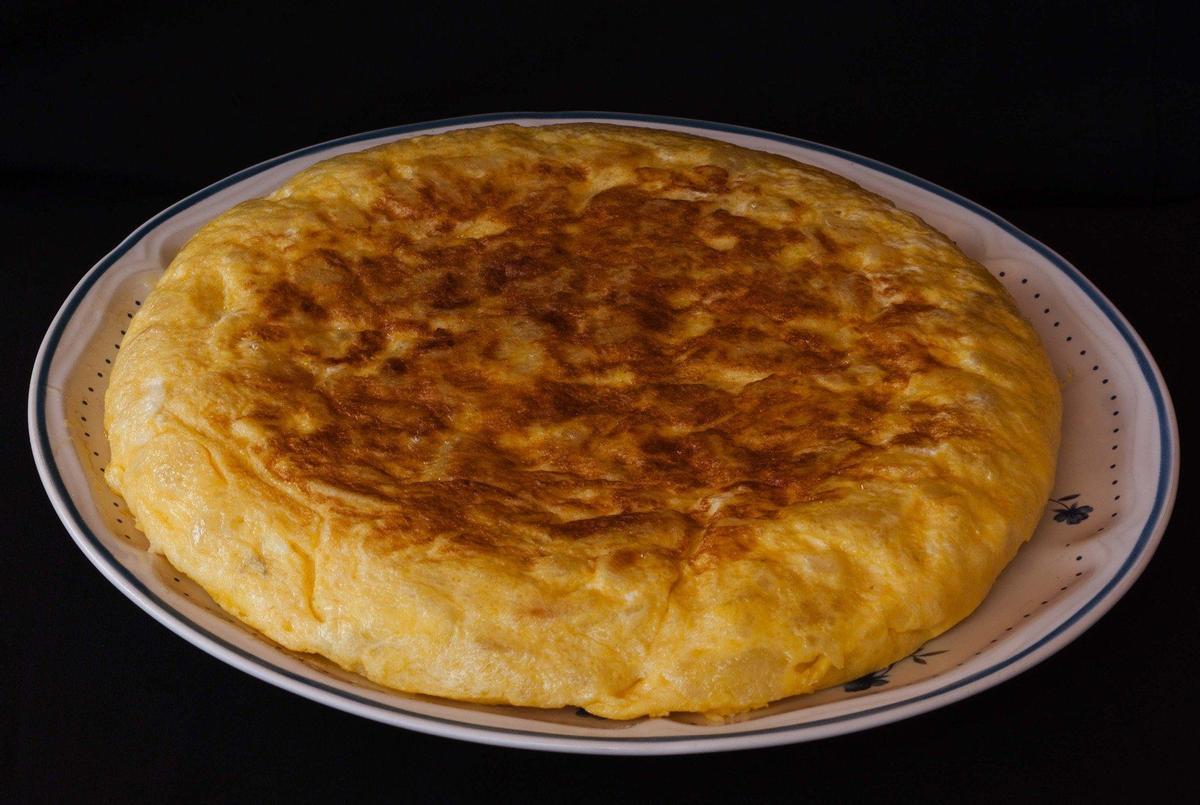 Una tortilla de patatas.