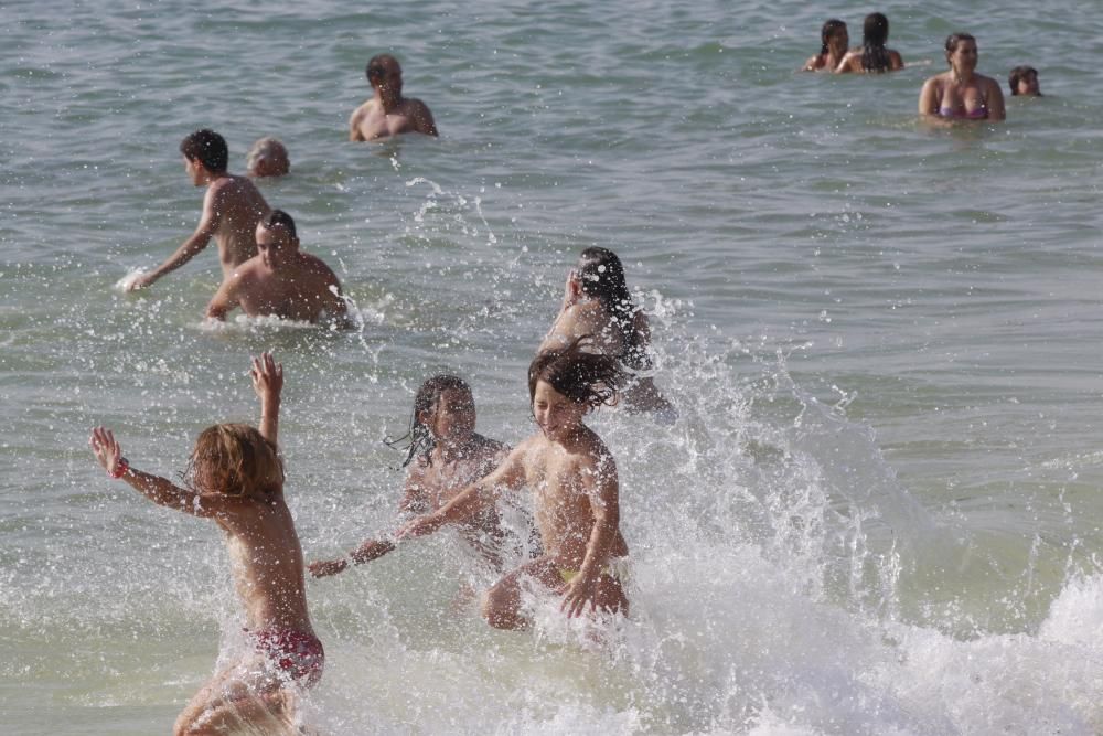 Galicia empieza la semana con una subida intensa de las temperaturas