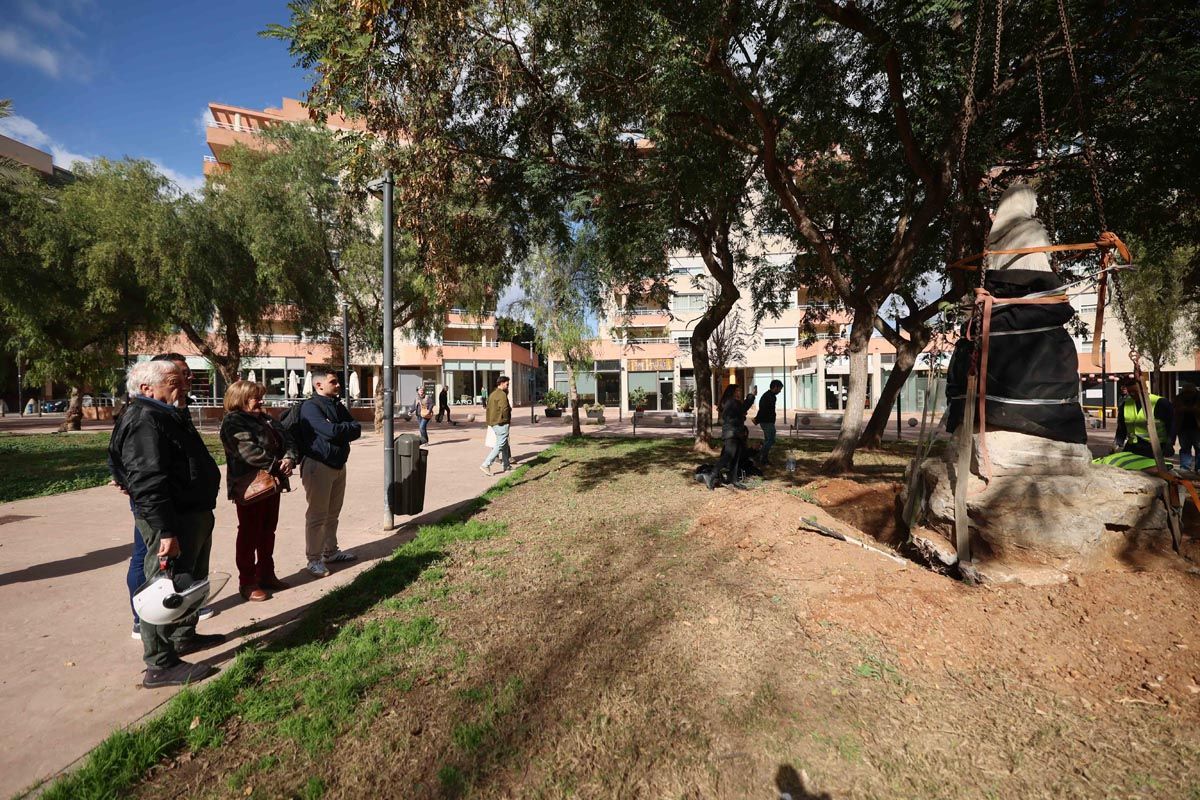 Galería: Todas las imagenes del traslado de la pagesa de Ibzia a su nueva ubicación